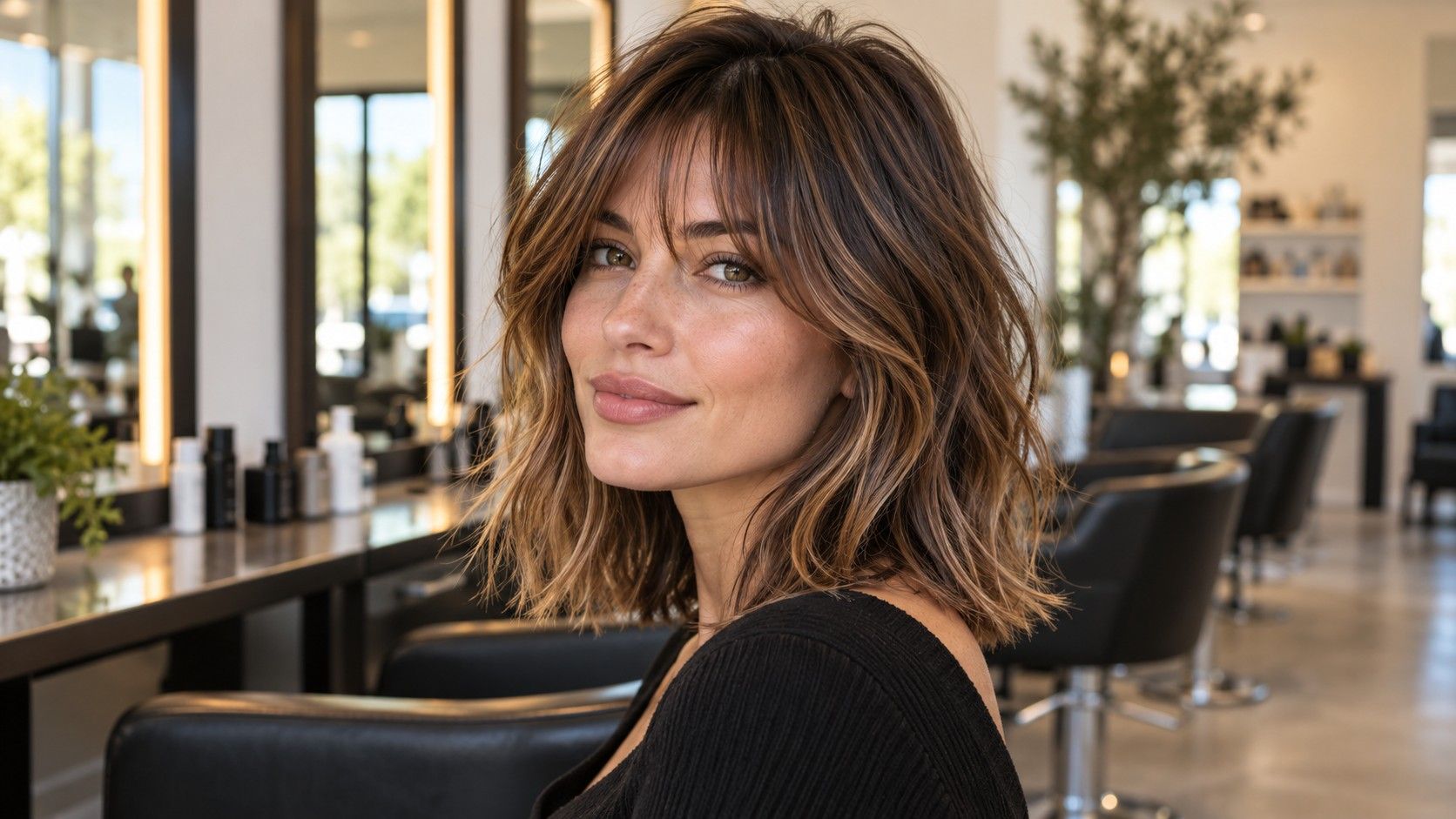 Hairstyles for Long Faces: Width, Fringe and Proportion